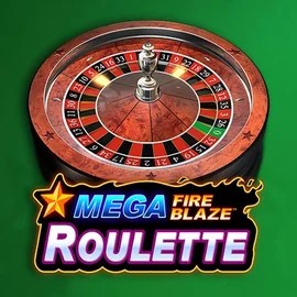 Mega Fire Blaze Roulette slot logo by Playtech at Kong Casino