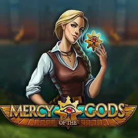 Mercy Of The Gods slot logo by NetEnt at Kong CasinoMercy Of The Gods